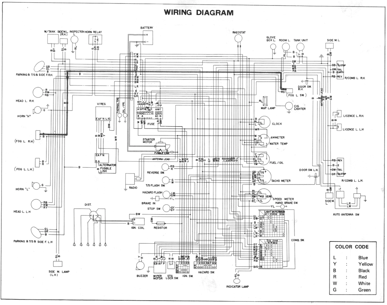 Wiring Diagrams - Classic Zcar Club