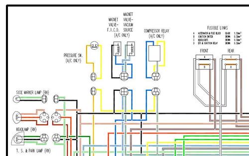 1977 280z Wiring Diagram In Color - Wiring Diagrams