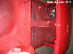 interior stripped and painted