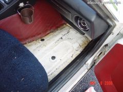 Hatch/Spare tire/Floorboard/Fuel areas