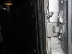 Restored passenger door hinge