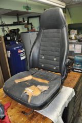 Seat before rebuild