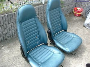 blue seats