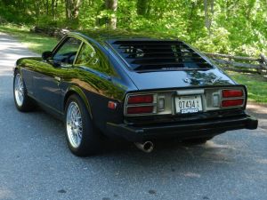 Black 1976 Datsun 280Z