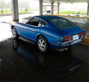 Blue 72 240z