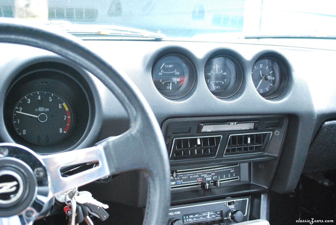 Dash, gauges and console