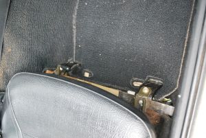 Passenger side floor board