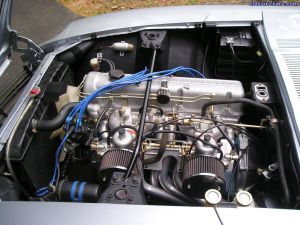 Engine bay before swap