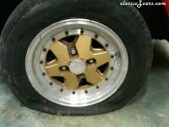 Western Wheels on parts car