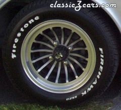 Shelby Cobra wheel closeup