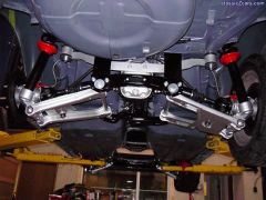 Z Car with suspension, differential and brakes installed