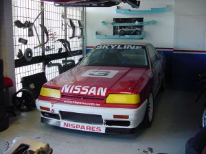 Nispares HR31 GTS racecar