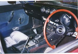Interior of my 240z