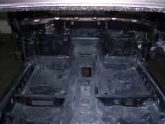 1975 280Z body work - floor pans