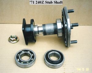 Rear Axle Stub Shaft