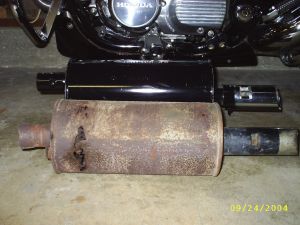 Time for a new rear muffler!