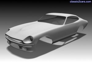 render of z car so far