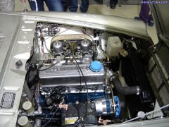 Roadster engine bay