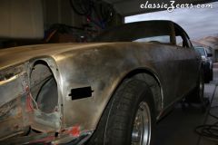 sanding and scraping