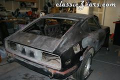 sanding and scraping