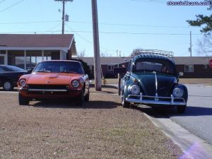 1972 240Z and 1965 VW Beetle 2