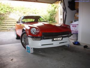 Trial fitting the new ALFA FIBREGLASS spoiler