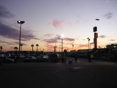 2009 Rolex 24 at Daytona sunset