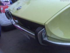 Rechromed front bumper