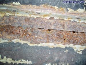 Frame rail rust