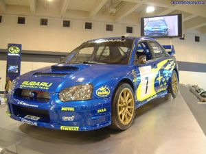 2003 Subaru rally car