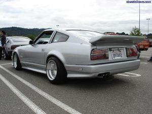 280zx with deep wheels