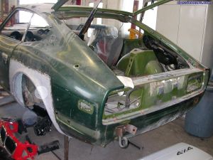 In the shop for body work