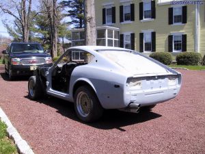 rear view of primed body