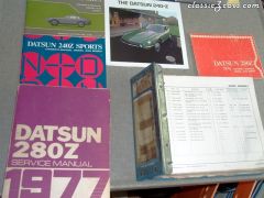 my Z literature factory and after market catalogs