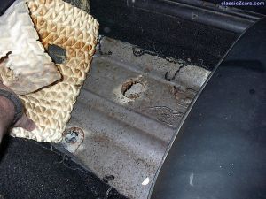 '71 Passenger Side floor pan