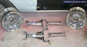 Jag axle and Daytons