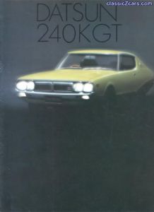 Original 1972 Print 240KGT Sales Brochure