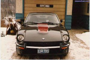 240 Z after paint