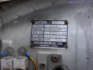 Chassis number plate