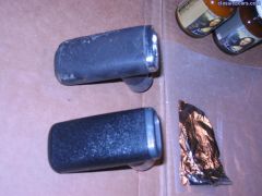 Another shot of the old & new auto shift handles