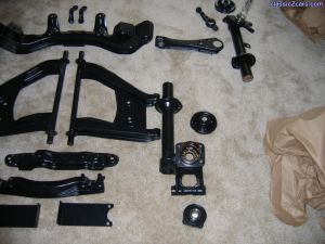 Powdercoated Suspension