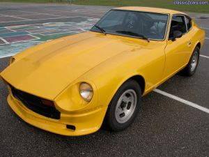 Yellow 280Z