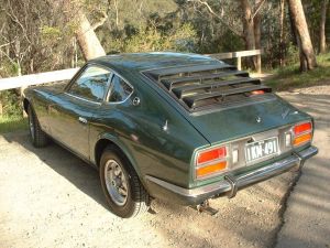 my 260z rear left view