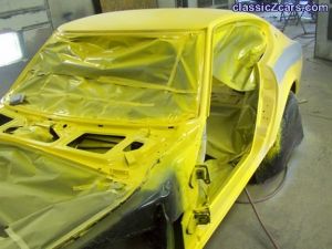 72 Z yellow roof and shell