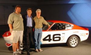 Me Trevor and John at Nissan