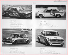 72 Datsun SCCA regional qualifiers-510