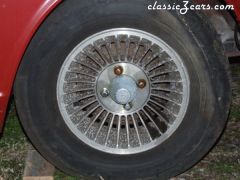 Wheels from donor car soon to be cleaned & mounted