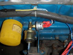 Oil pressure safety switch