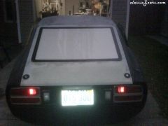 test fitting lexan rear window