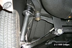 Underside of Rear Suspension